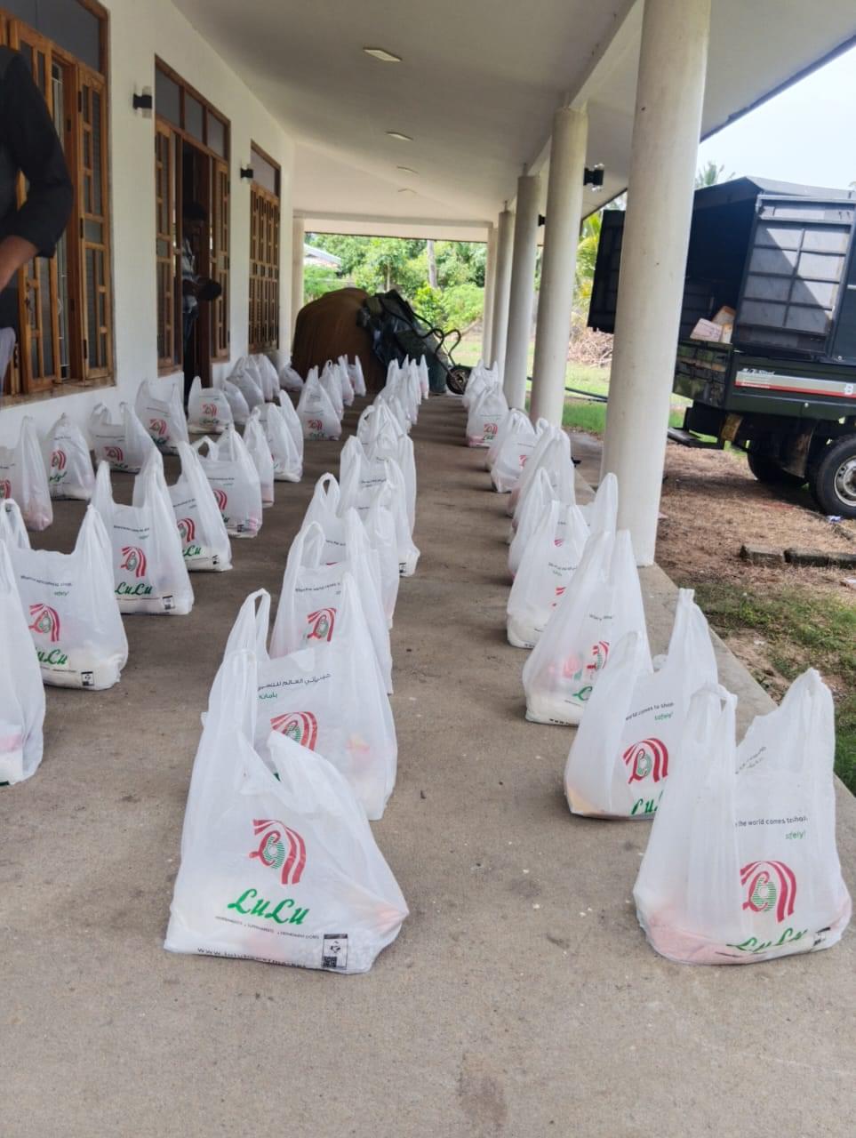 food pack donated by USDO Sri lanka